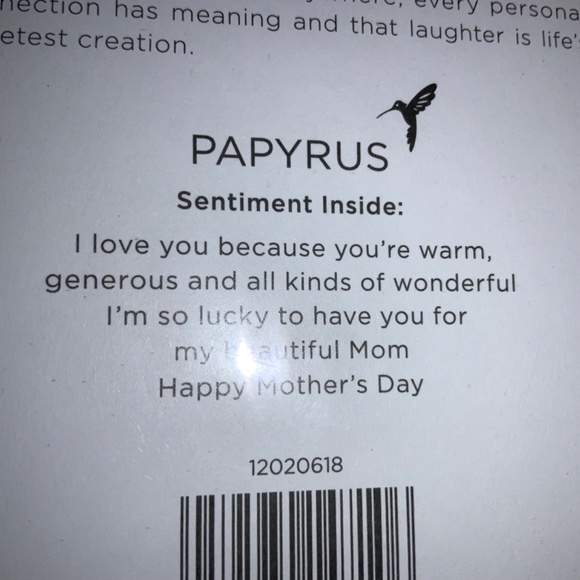 Papyrus Happy Mother’s Day card puppy dimensional new - Picture 2 of 2